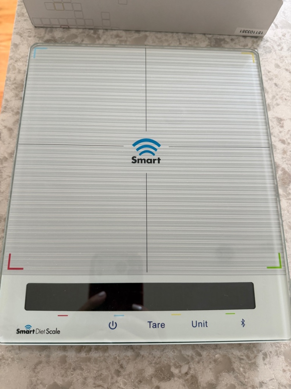 - Silver Smart Kitchen Scale with Bluetooth - Picture 3 of 9